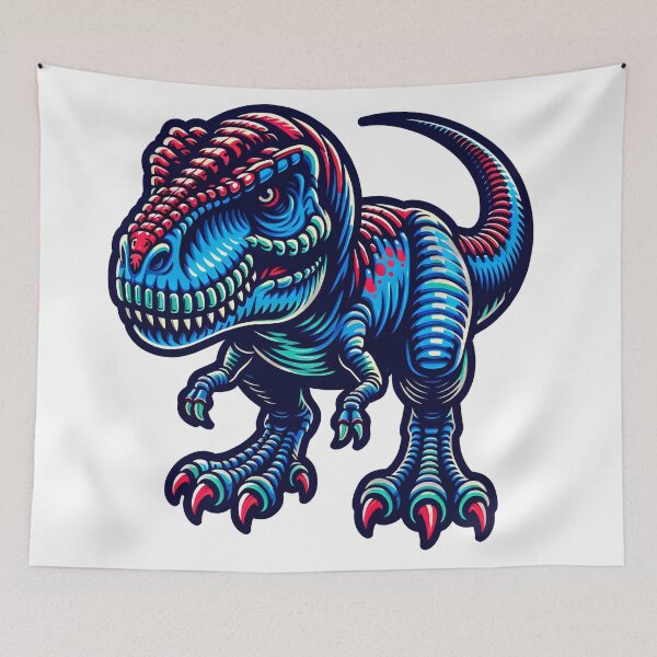 Item preview, Acrylic T-Rex Dino Cutout T-shirt designed and sold by Travelcases.