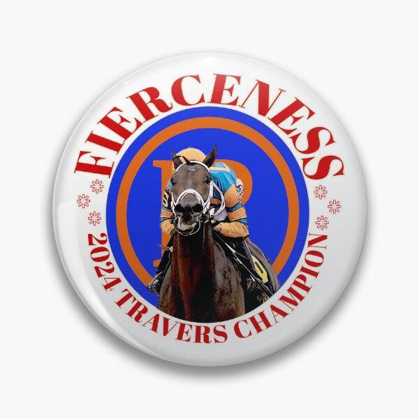 Item preview, 2024 Travers Stakes Champion Fierceness design designed and sold by Ginny Luttrell.