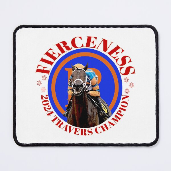 Item preview, 2024 Travers Stakes Champion Fierceness design designed and sold by Ginny Luttrell.