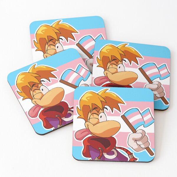 Item preview, Rayman Trans Pride designed and sold by yyamssoup.