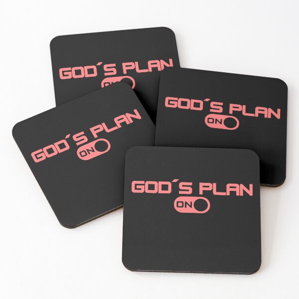 Item preview, God´s plan, on mode, motivational designed and sold by MoriaStore.