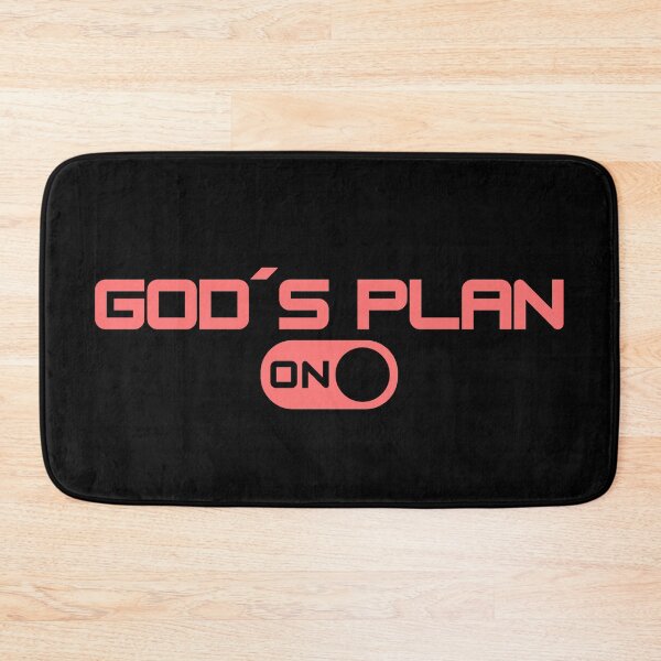Item preview, God´s plan, on mode, motivational designed and sold by MoriaStore.