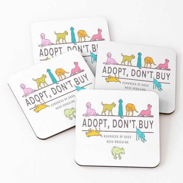 Item preview, Adopt Don't Buy Pets designed and sold by FunWithChemo.