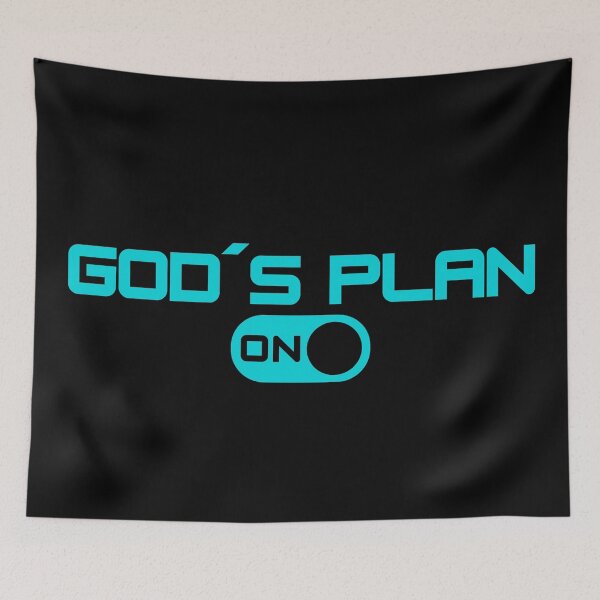 Item preview, God´s plan, on mode, inspirational designed and sold by MoriaStore.