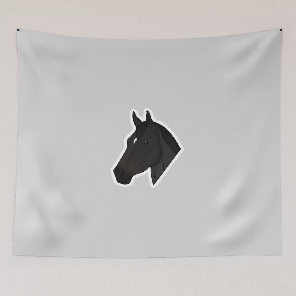 Item preview, Updated Blue Roan Horse designed and sold by Bridgethendy.