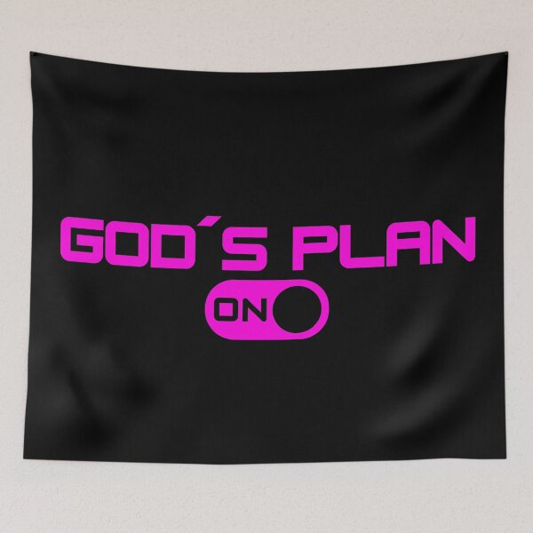 Item preview, God´s plan, on mode, faith designed and sold by MoriaStore.