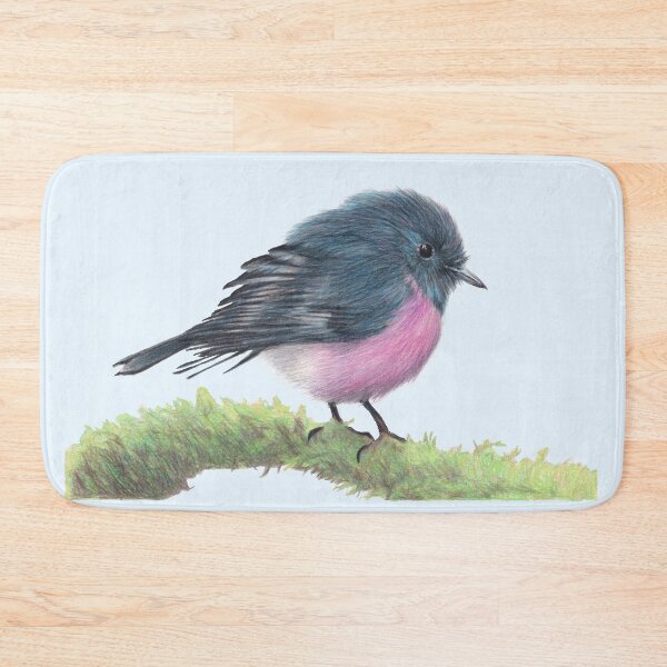 Item preview, Pink robin designed and sold by Hildegunn Hodne.