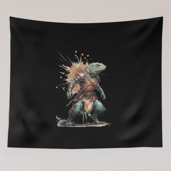 Item preview, Lizard Warrior in Battle-Ready Armor designed and sold by love3617.