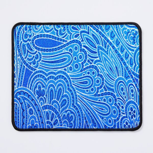 Item preview, Blue Embossed Leather designed and sold by FunWithChemo.