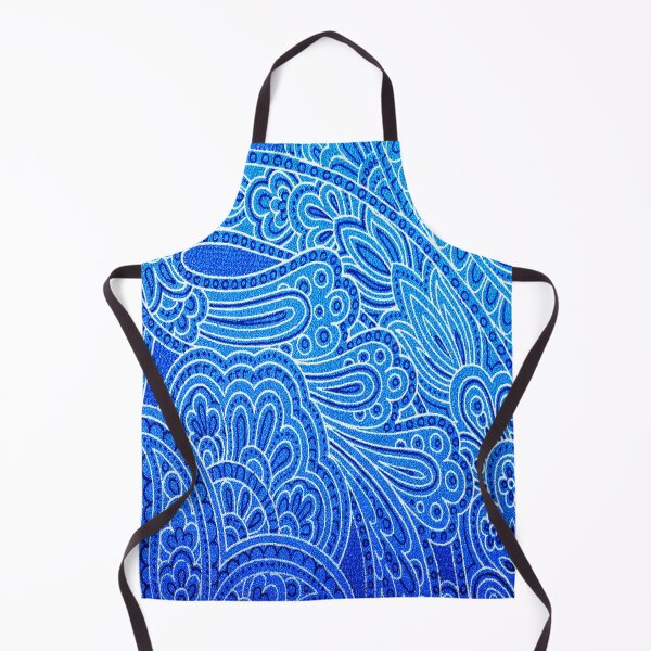 Item preview, Blue Embossed Leather designed and sold by FunWithChemo.
