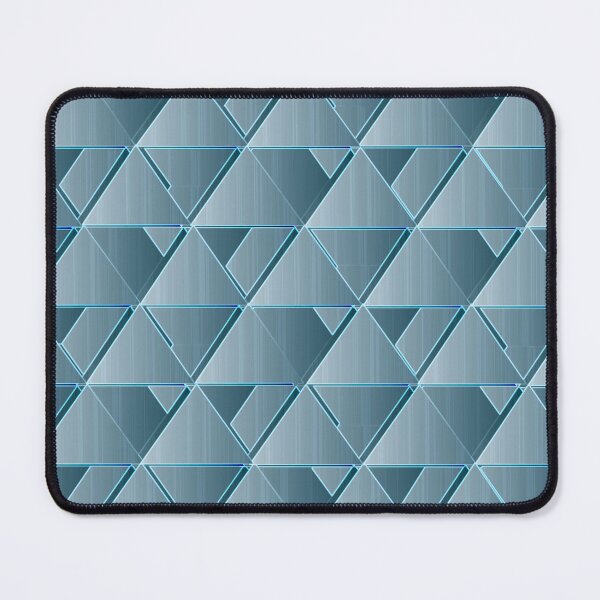 Item preview, Seamless pattern of triangles in blue colors. designed and sold by wonghong.