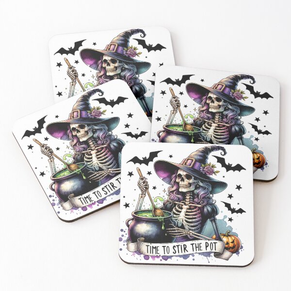 Item preview, Halloween Skeleton Mama stir the Pot, Spooky mama, Funny Halloween - trick o treat designed and sold by vallass.