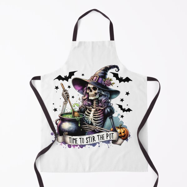 Item preview, Halloween Skeleton Mama stir the Pot, Spooky mama, Funny Halloween - trick o treat designed and sold by vallass.