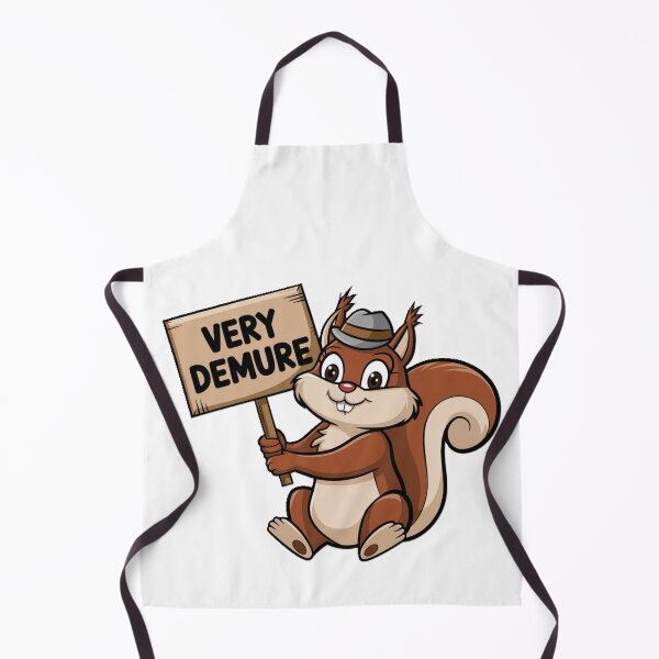 Item preview, Very Demure Squirrel - Playful Charm with a Touch of Class designed and sold by swiftbinaries.