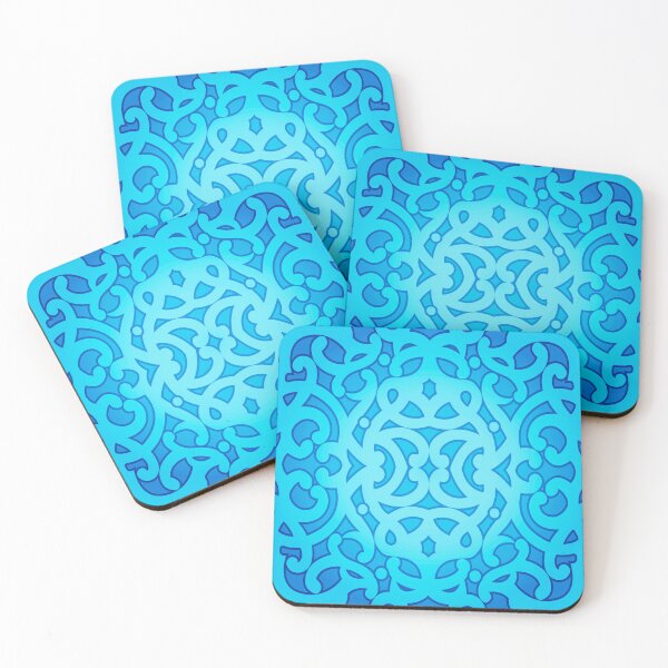 Item preview, Blue On Blue Pattern designed and sold by FunWithChemo.