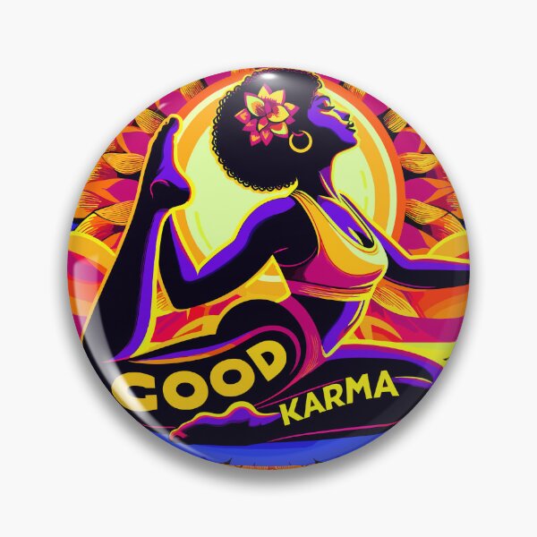Item preview, Good Karma Flower Graphic Design designed and sold by Artbyminga.