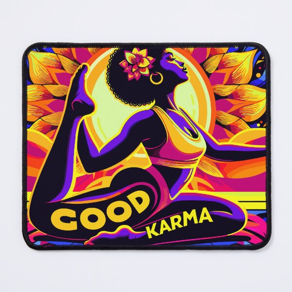 Item preview, Good Karma Flower Graphic Design designed and sold by Artbyminga.