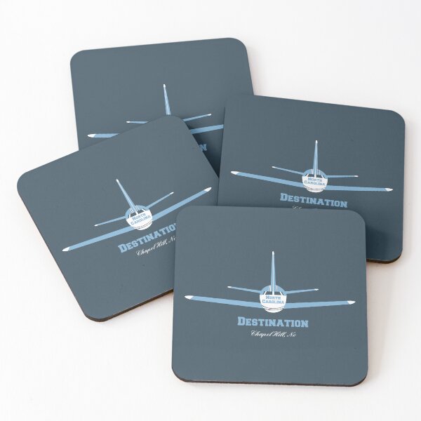 Item preview, Destination Chapel Hill North Carolina NC Airplane Airport Logo  designed and sold by Lartheviking.