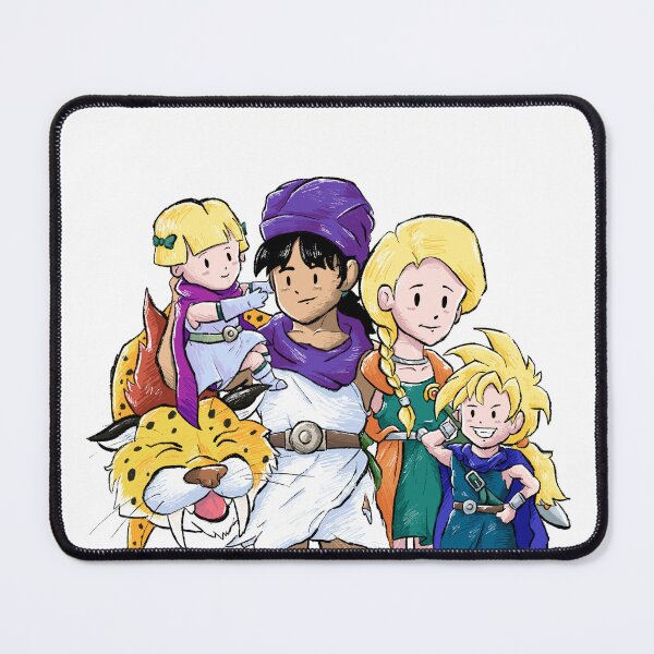 Item preview, Dragon Quest 5 Family Photo Sketch designed and sold by shopbrende.