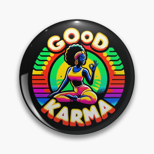 Item preview, Colorful Good Karma Graphic Design designed and sold by Artbyminga.