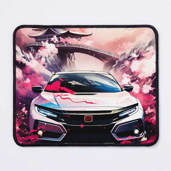 Item preview, Cherry Blossom Storm Japanese Hot Hatch Temple's Shadow designed and sold by RevUpDesign.