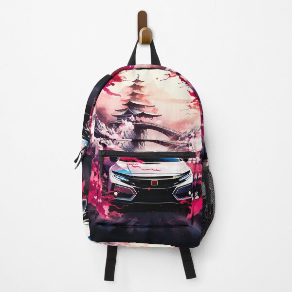 Item preview, Cherry Blossom Storm Japanese Hot Hatch Temple's Shadow designed and sold by RevUpDesign.