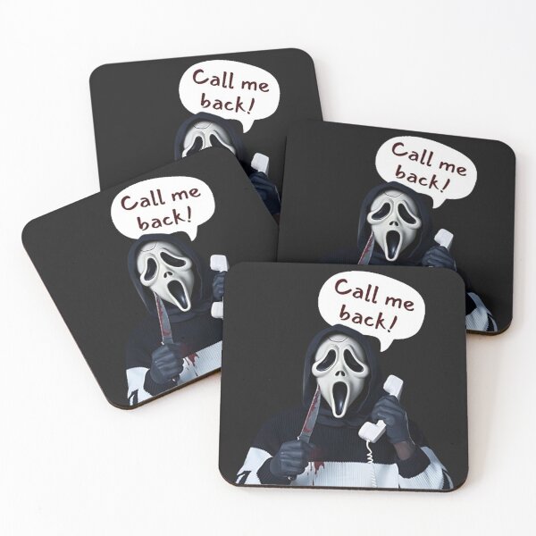 Item preview, Call me back! Ghostface Scream movie designed and sold by Vicky021.