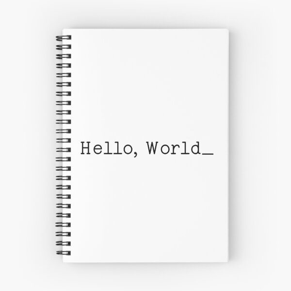 Item preview, Hello, World designed and sold by x-topia.