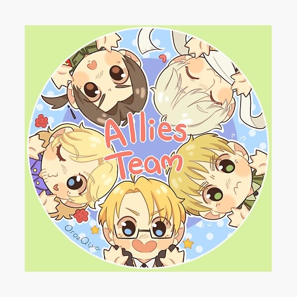 Item preview, Hetalia Allies Team designed and sold by orozqiyo.