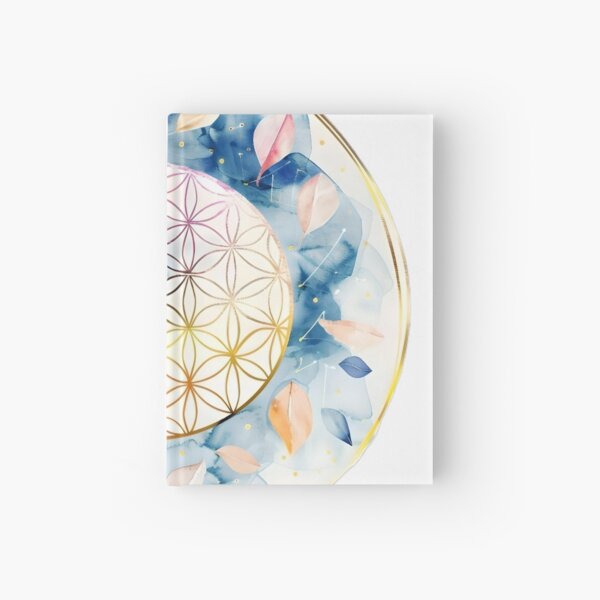 Item preview, Mandala Flower of Life Watercolor designed and sold by MandalaMaestro.