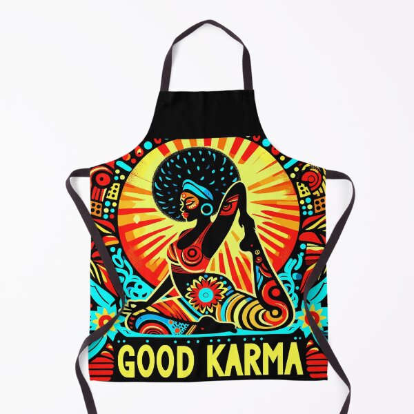Item preview, Good Karma Yoga Pose Graphic Design designed and sold by Artbyminga.