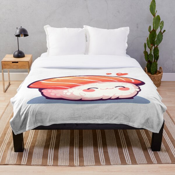 Item preview, Kawaii Salmon Nigiri Sushi designed and sold by Oh My Kawaii.