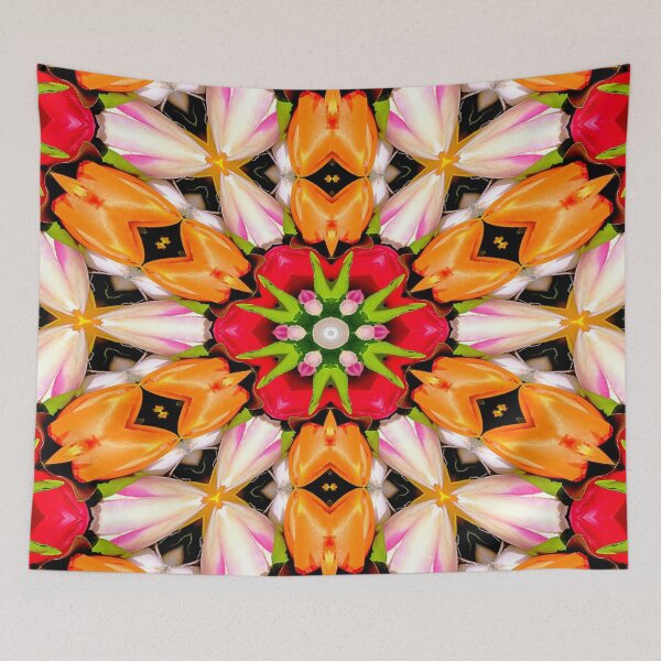 Item preview, Tulips Bouquet Pattern designed and sold by Patternflower.