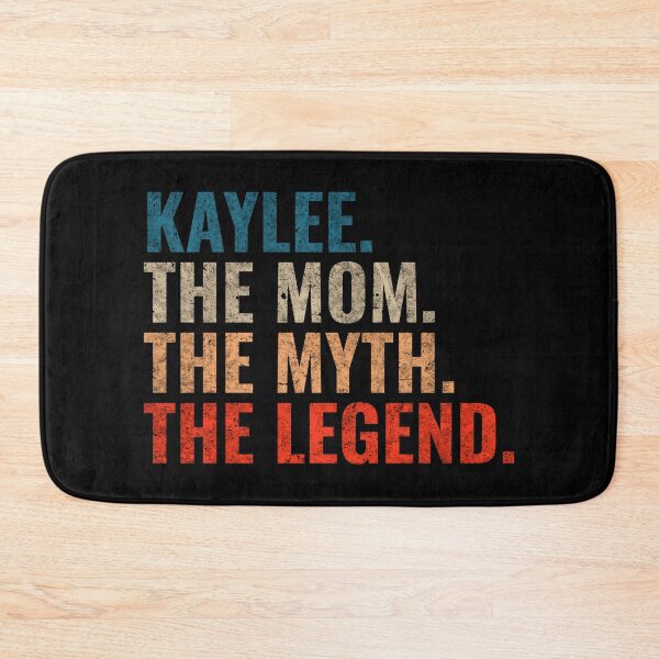 Item preview, Kaylee The Mom The Myth The Legend Kaylee Name Retro 70s distress designed and sold by Teelogic.
