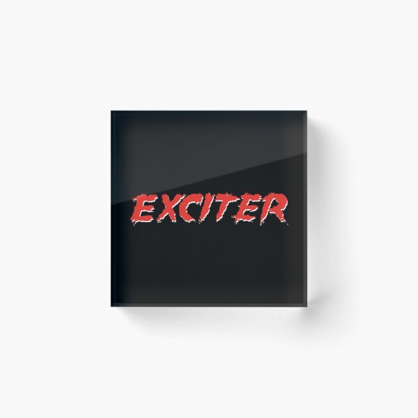 Artikelvorschau, Exciter Speed-Metal-Band aus Kanada entworfen und verkauft von STEVEN SHELLEY.