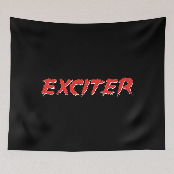 Artikelvorschau, Exciter Speed-Metal-Band aus Kanada entworfen und verkauft von STEVEN SHELLEY.