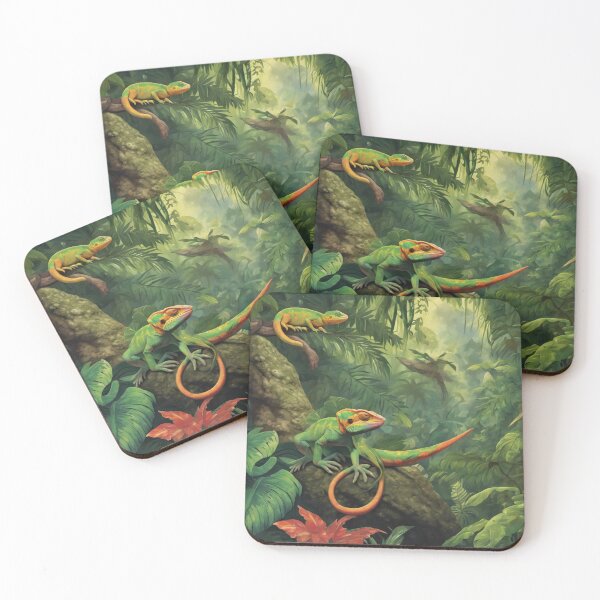 Item preview, Bosque de reptiles designed and sold by TrendyGalaxy.