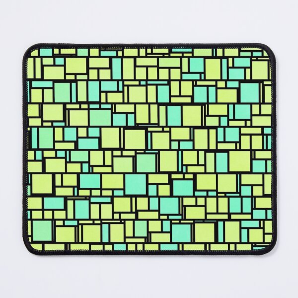 Item preview, Green & Blue Tiles designed and sold by FloppyArts.