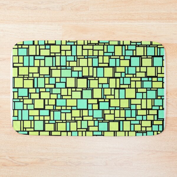 Item preview, Green & Blue Tiles designed and sold by FloppyArts.