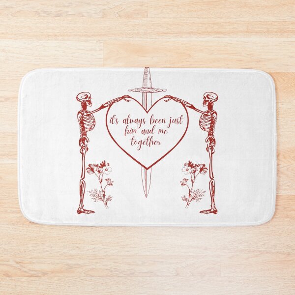 Item preview, it's always been just him and me together skeleton sword flowers heart - Mitski - Me and My Husband designed and sold by cherrytheory.