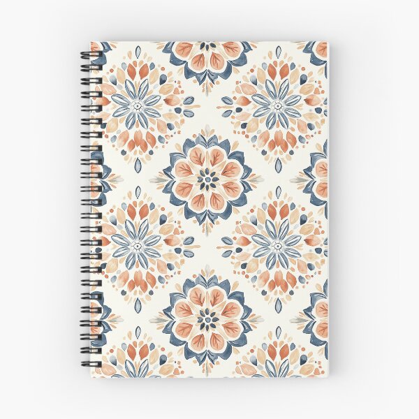 Item preview, Patrón floral de acuarela boho chic: diseño de mandala inspirado en el otoño designed and sold by MindFulStudios.