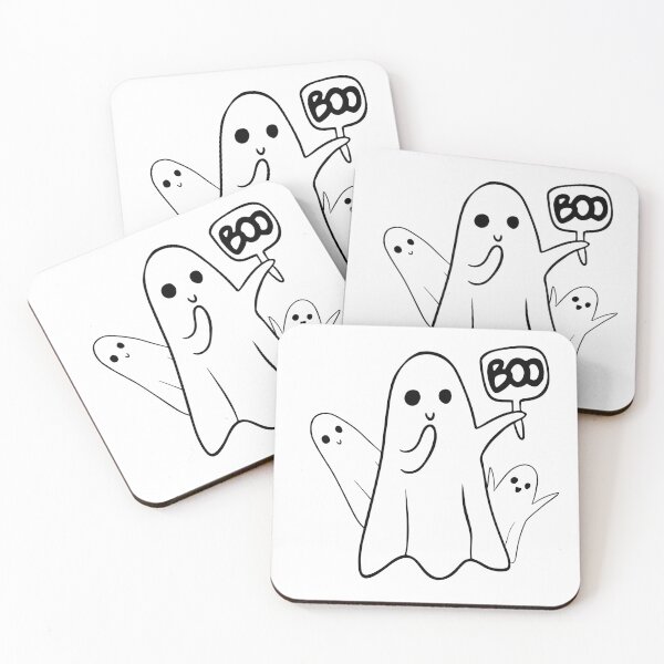 Item preview, Cute Ghosts Saying Boo designed and sold by Simple Design.