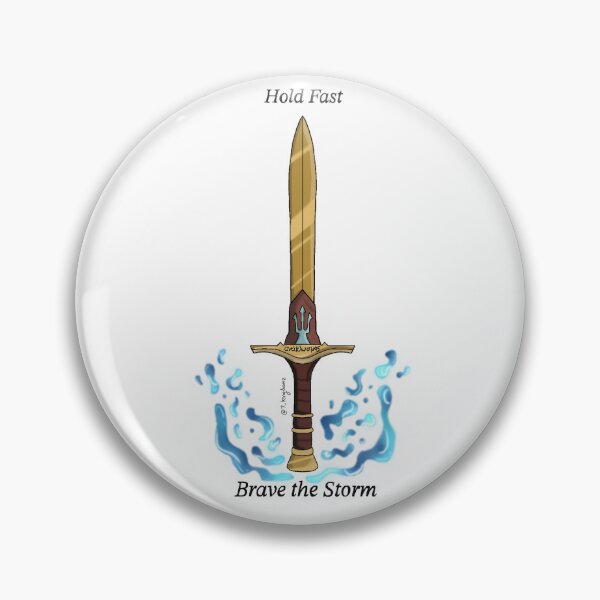 Item preview, Hold Fast, Perseus. Brave the Storm. designed and sold by 7-kingdomz.