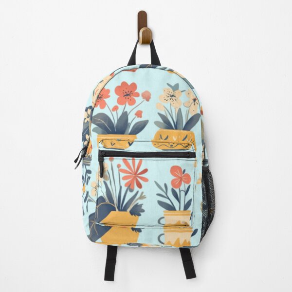 Item preview, Whimsical Blooms in Vibrant Pots designed and sold by emilykang.