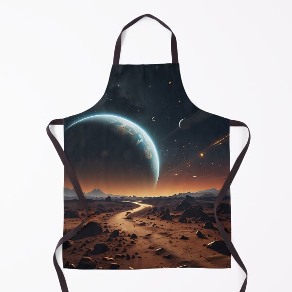 Item preview, On Another Planet | Cosmic Landscape with Earth and Stars designed and sold by UniGift.