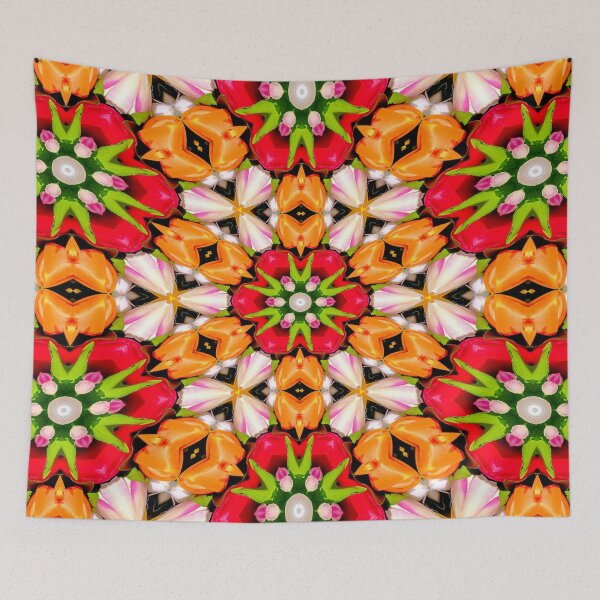 Item preview, Tulips Bouquet Pattern designed and sold by Patternflower.