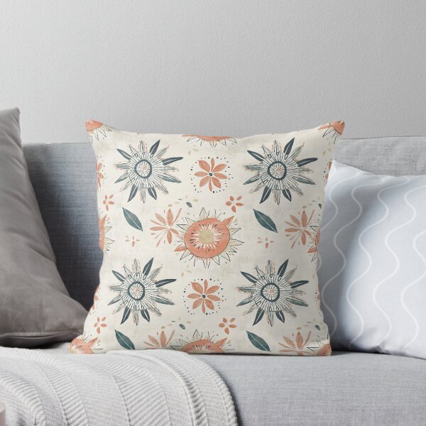Item preview, Patrón floral rústico bohemio: estilo vintage dibujado a mano designed and sold by MindFulStudios.