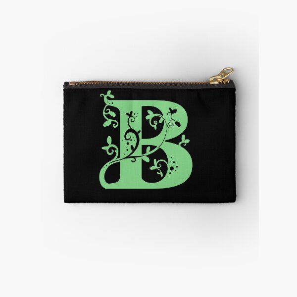 Item preview, Green Capital Letter B With Vines V3 designed and sold by Victoria Lehnard.