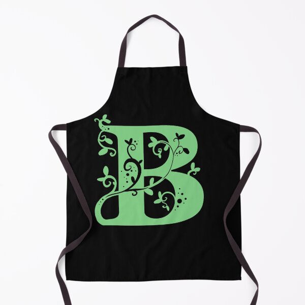 Item preview, Green Capital Letter B With Vines V3 designed and sold by Victoria Lehnard.