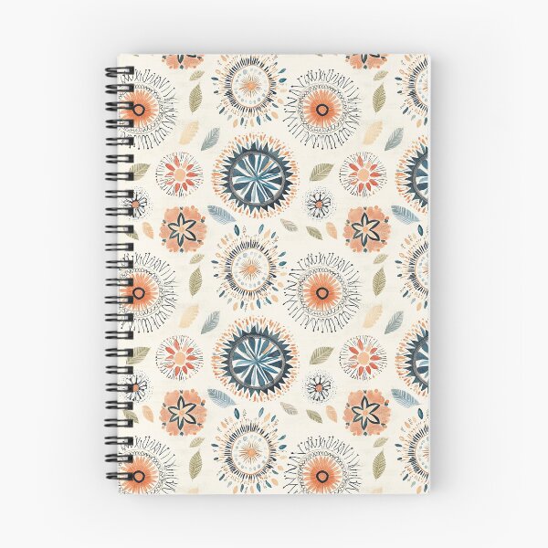 Item preview, Boho Mandala Floral Pattern – Earthy Hand-Drawn Design designed and sold by MindFulStudios.